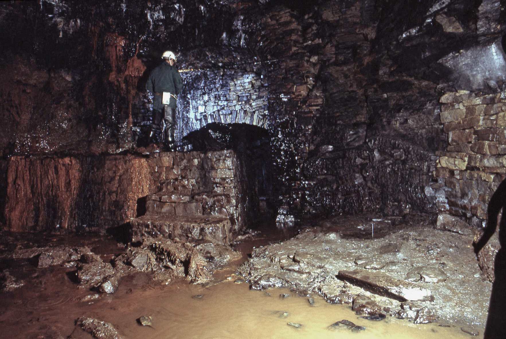 Horse whim chamber Smallcleugh M Nenthead Nov 1991